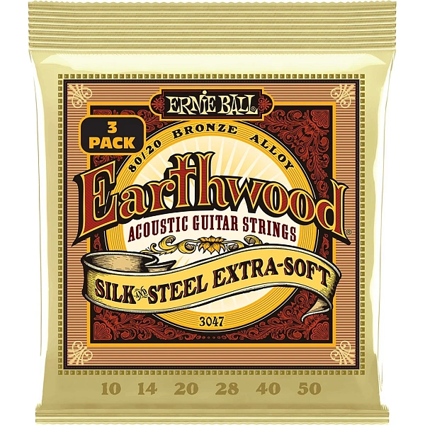Струны для акустической гитары Ernie Ball 3047 10-50