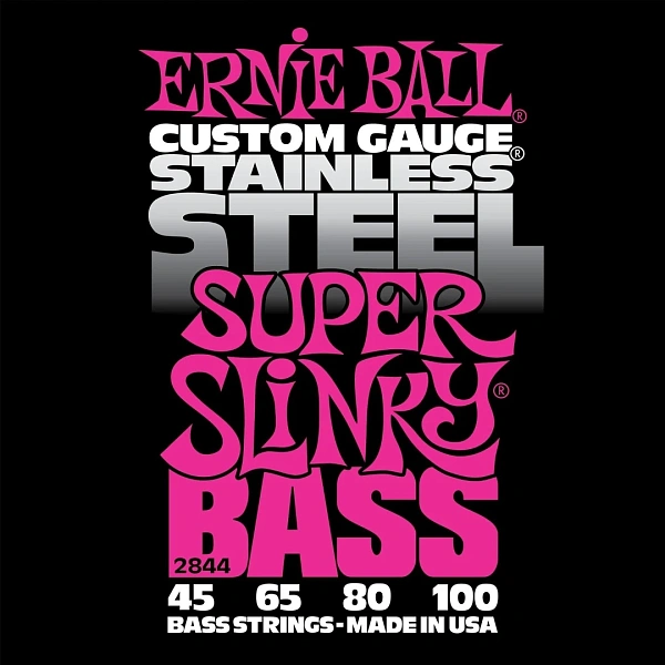 Струны для бас-гитары Ernie Ball 2844 45-100