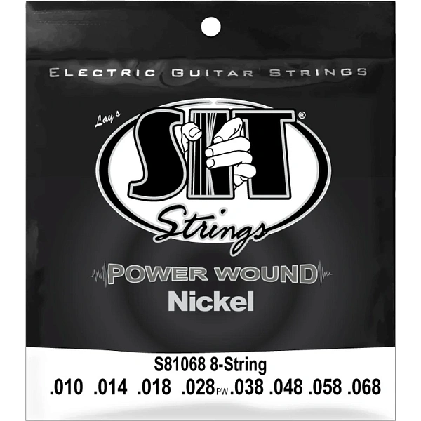 Струны для электрогитары SIT Strings S81068 10-68