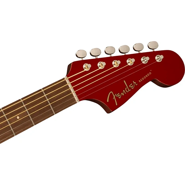 Электроакустическая гитара Fender Redondo Player Candy Apple Red