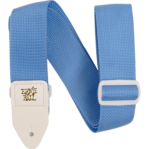 Ремень для гитары Ernie Ball Polypro Soft Blue &amp; White P05348