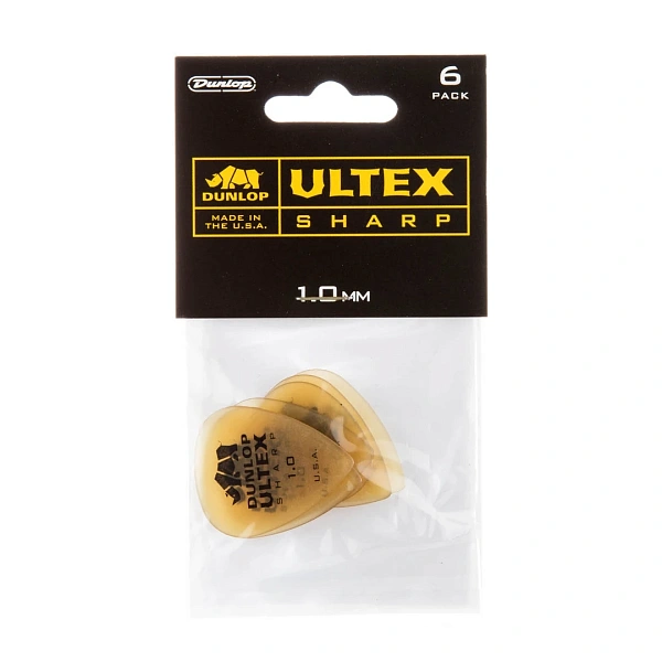 Набор медиаторов Dunlop 433P1.0 Ultex Sharp 1.0