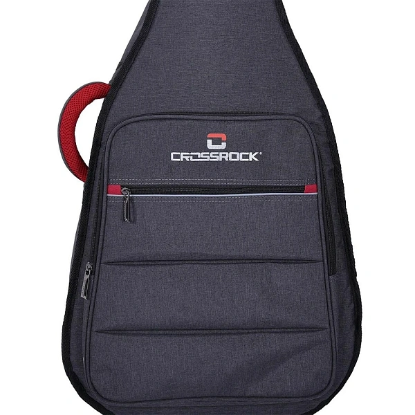 Чехол для акустической гитары Crossrock CRSG107DGY