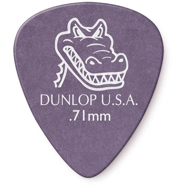 Медиатор Dunlop 417R.71 Gator Grip .71