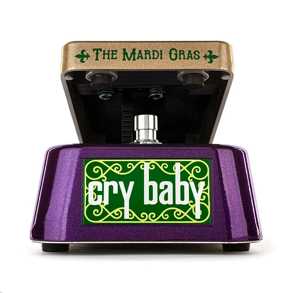 Педаль эффектов Dunlop LN95 Leo Nocentelli Cry Baby Mardi Gras Wah
