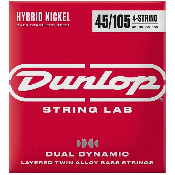 Струны для бас-гитары Dunlop DBHYN45105 45-105