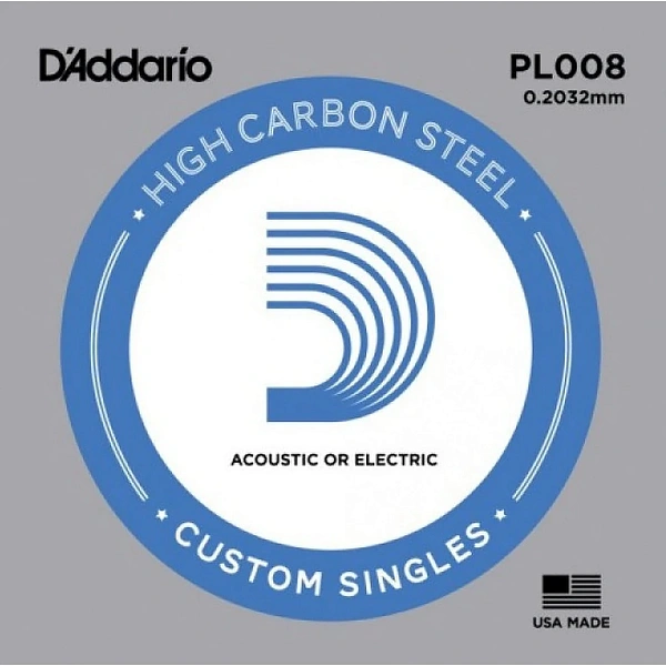 Струна для гитары D'Addario PL008