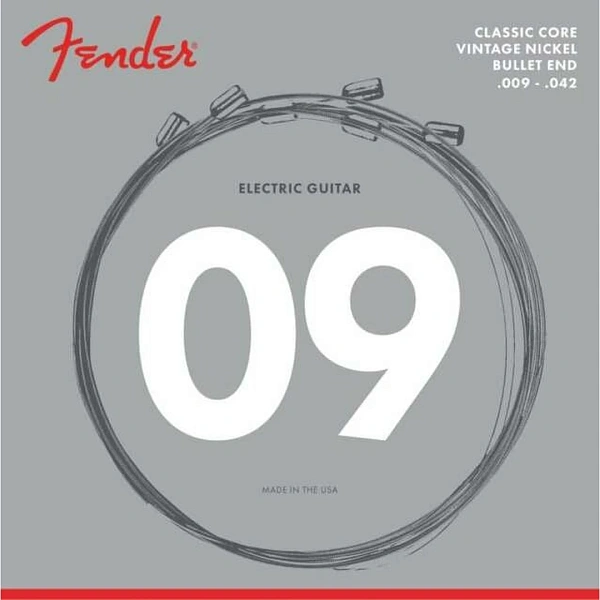 Струны для электрогитары Fender 3155L Classic Core Vintage Nickel Bullet End 9-42