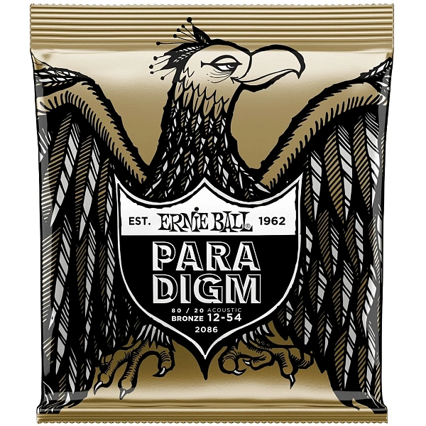 Струны для акустической гитары Ernie Ball 2086 12-54