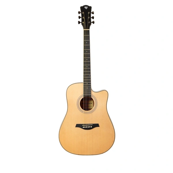 Акустическая гитара Rockdale Aurora D7 C NAT Gloss