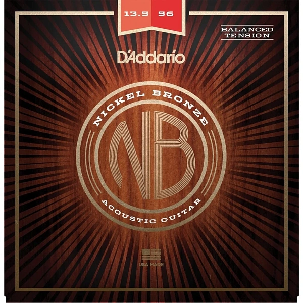 Струны для акустической гитары D'addario NB13556BT