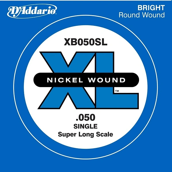 Струна для бас-гитары D'Addario XB050SL Nickel Wound