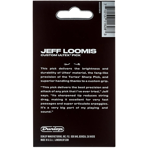 Набор медиаторов Dunlop 461PJL Jeff Loomis Sharp 1.5